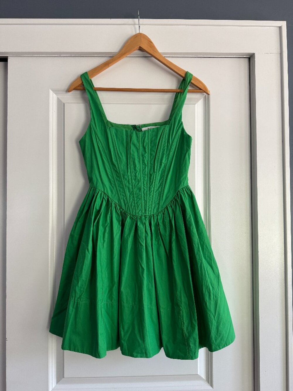Talulah Women's Green Corset Sleeveless Mini Dress Size Small